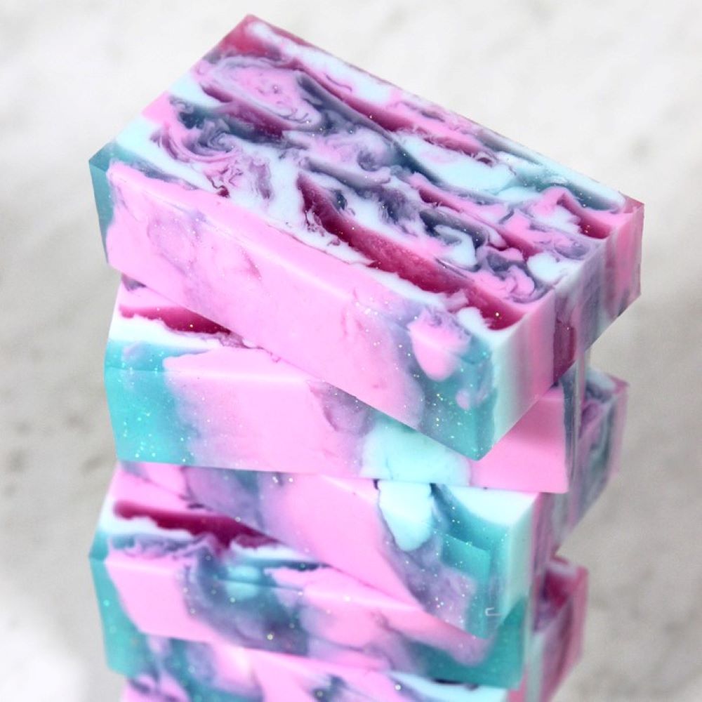 Cosmic Cotton Candy Soap Project image number null